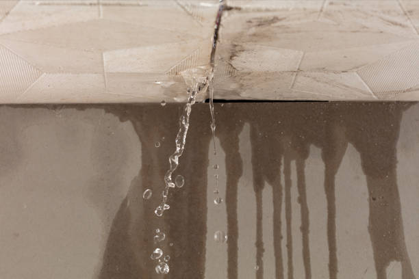 Professional Burst Pipe Cleanup technician working in Broomes Island, MD